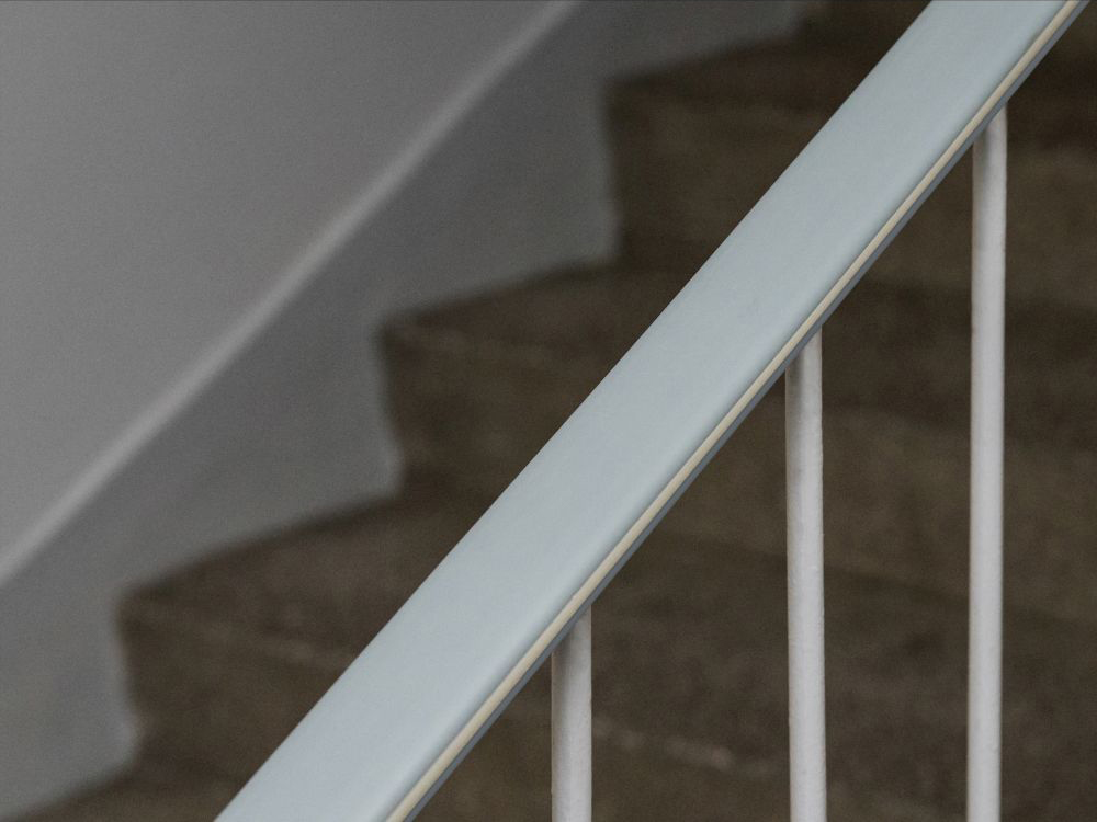 Handlauf PVC, Treppenhandlauf, Treppengeländer, PREMIUM, 35x8mm